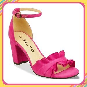 Unisa Pink Heeled Sandals - 7M
